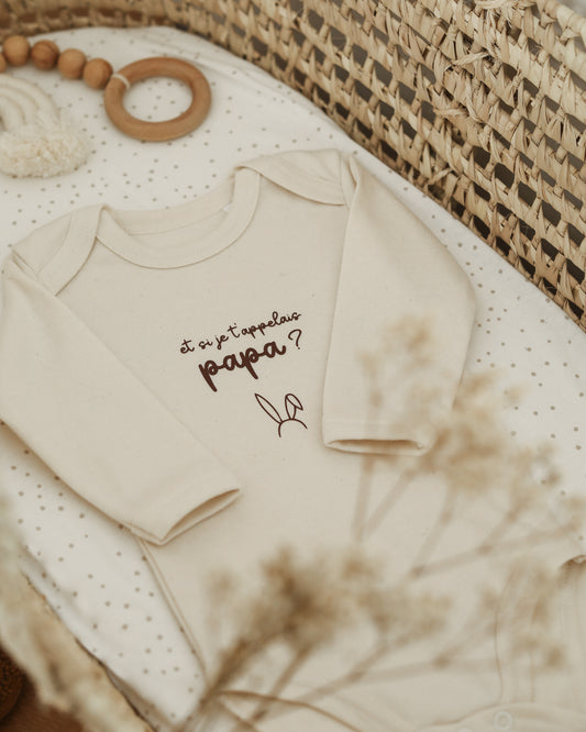 Body manches longues ET SI JE T'APPELAIS