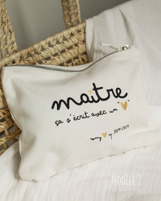 Pochette MAITRE/MAITRESSE