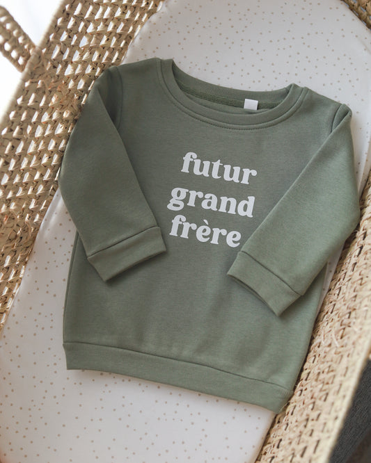 Sweat futur(e) grand frère/soeur