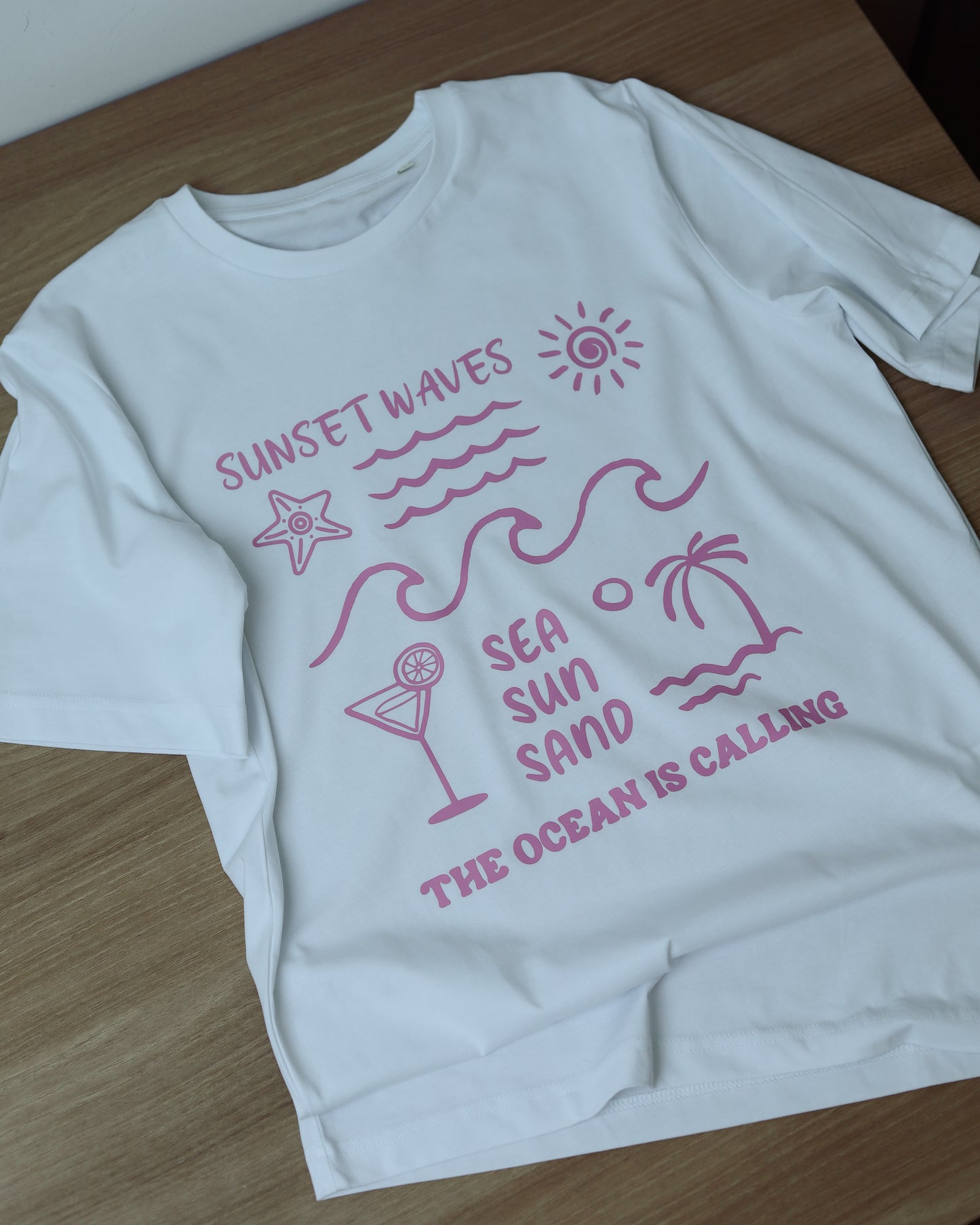 T-shirt SUNSET WAVES