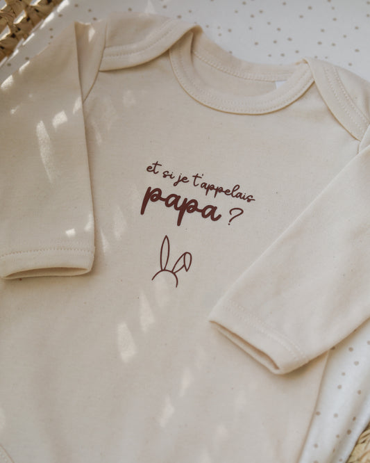 Body manches longues ET SI JE T'APPELAIS