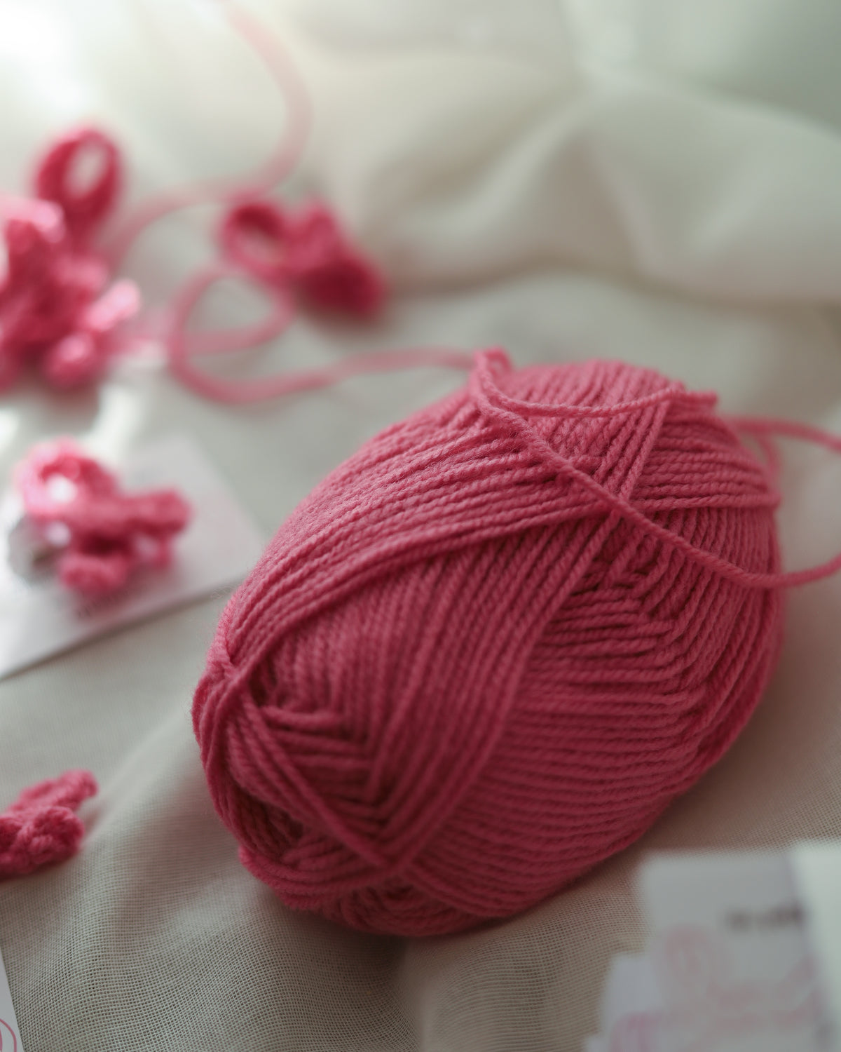 Broche RUBAN ROSE