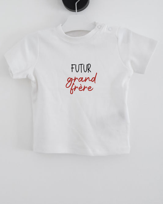 T-shirt GRANDE SOEUR/GRAND FRÈRE