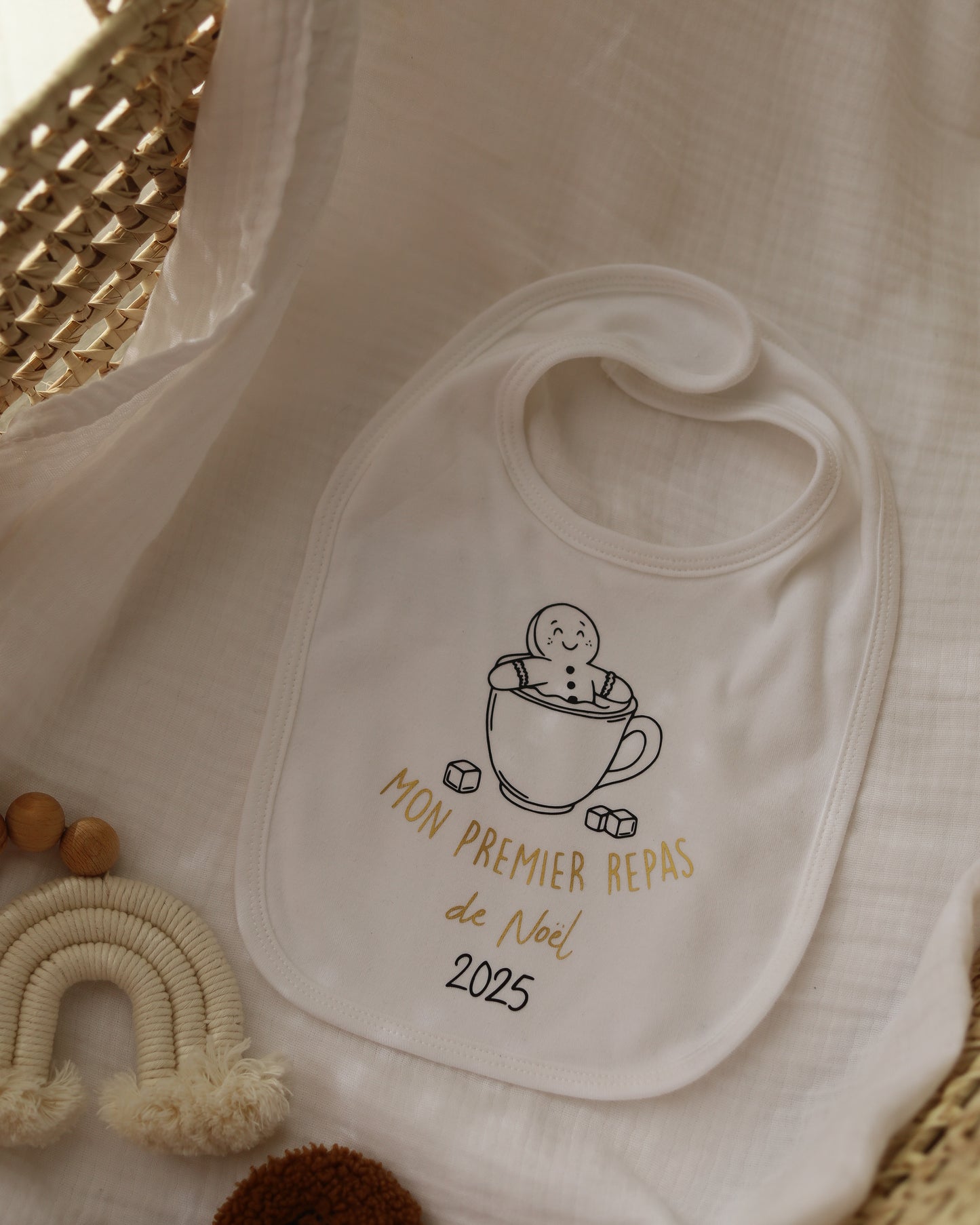 Bavoir MON PREMIER REPAS DE NOËL