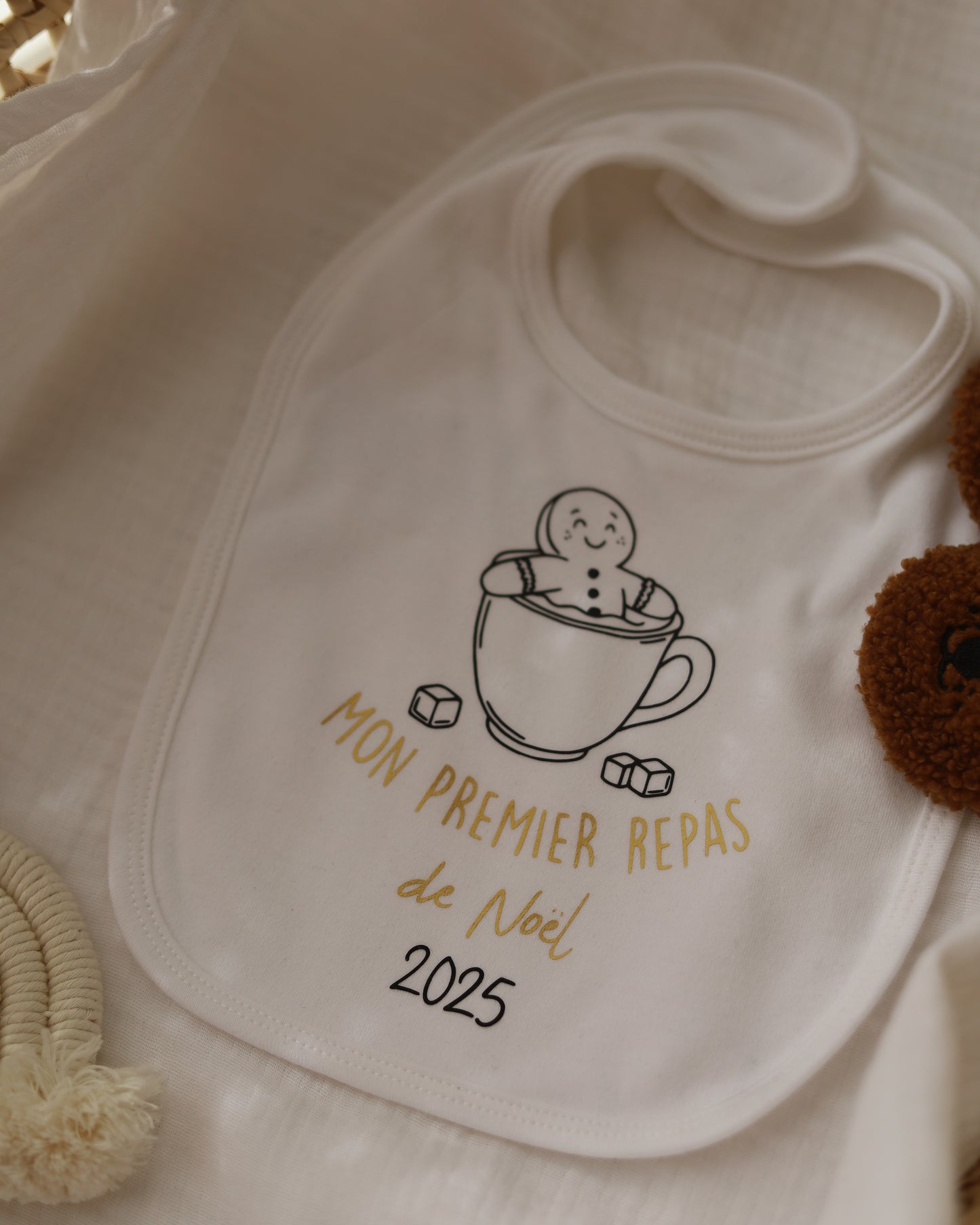 Bavoir MON PREMIER REPAS DE NOËL