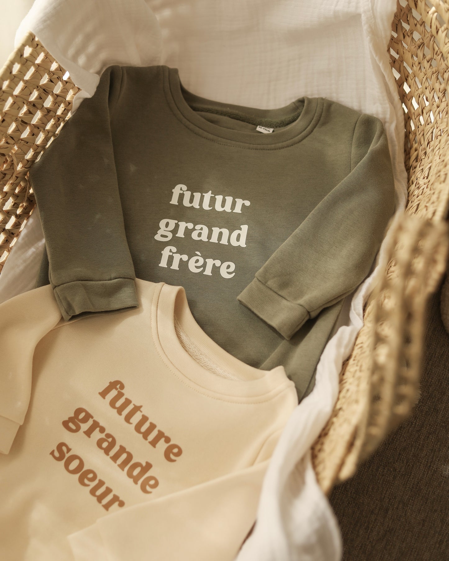 Sweat futur(e) grand frère/soeur