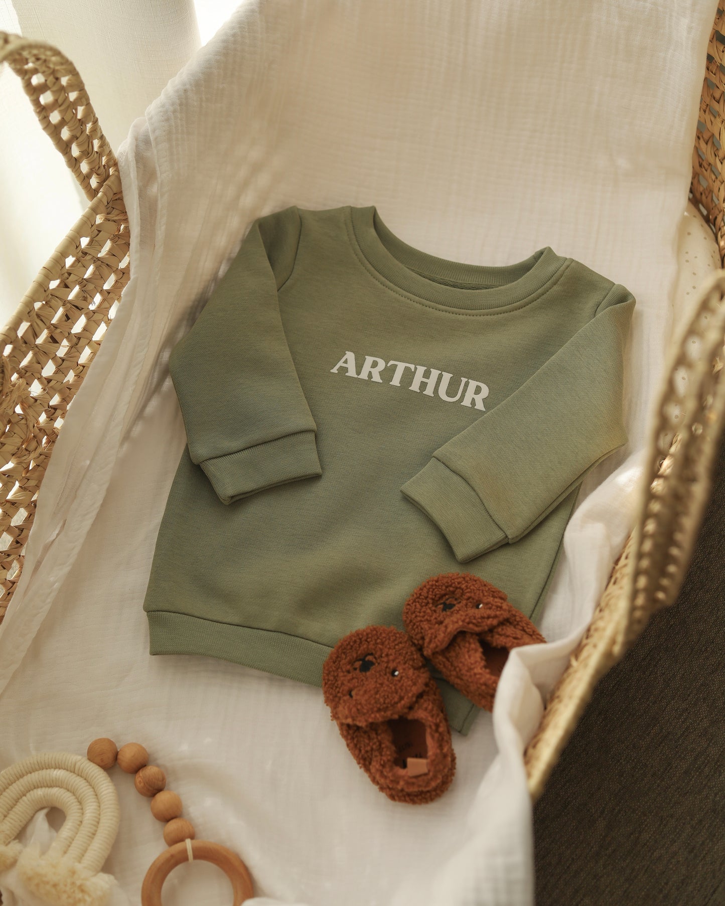 Sweat bébé PRÉNOM