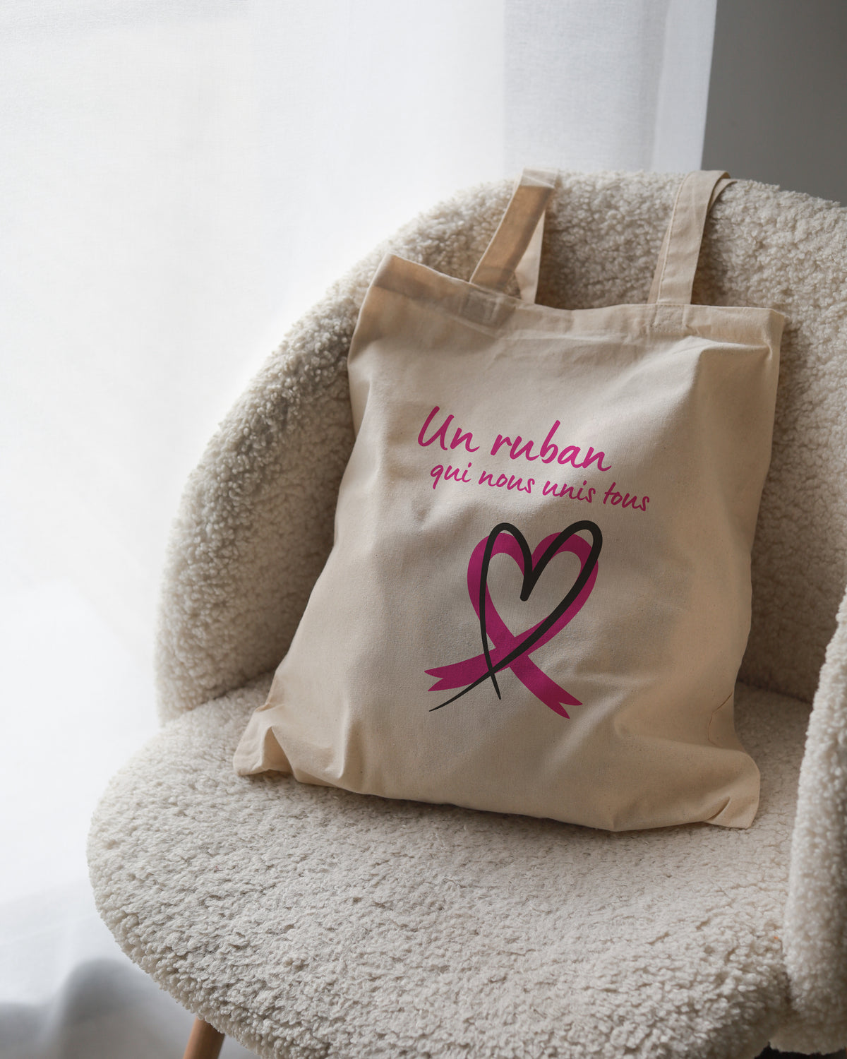 Tote bag OCTOBRE ROSE 26