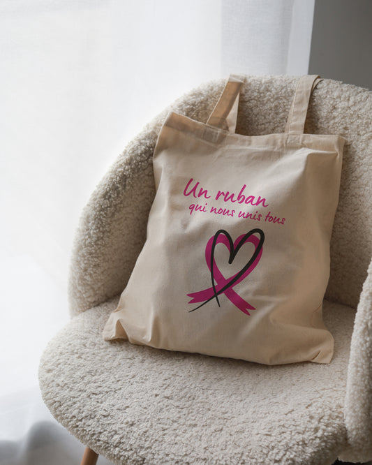 Tote bag OCTOBRE ROSE 26